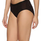 Solid Black High waist