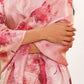 Manjari Pastel Pink Straight Suit Set with Shimmer tissue silk Dupatta