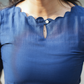 Blue Vibrant Petals printed 2 Piece Silk Blend Kurta with Dupatta