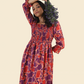 Mulberry Violet Reverie Smock Dress