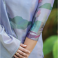 Lavender Lotus Alchemy printed 2 Piece Tissue Blend Kurta with Dupatta