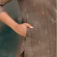 Indrani Pista Green printed 2 Piece Linen Shimmer Kurta with Dupatta