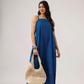 Ocean Eyes Blue Spaghetti Dress
