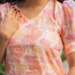 Sunveil Beige with Marigold Mist Organza kurta