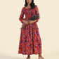 Mulberry Violet Reverie Smock Dress