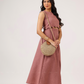 Rosaire Scallop Crop Top And Skirt