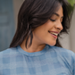 Untamed Blue with Nomadic Spirit printed Viscose Co-ords