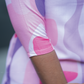 Patterned Pink with Candy Pops printed Linen Blend Kurta