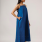 Ocean Eyes Blue Spaghetti Dress