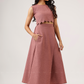Rosaire Scallop Crop Top And Skirt
