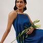 Ocean Eyes Blue Spaghetti Dress