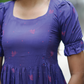 Vintage Wingcraft Violet Printed Maternity and Feeding dress