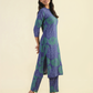 Indigo Muted Theory Viscose Printed Co-ords