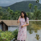 Bloomin Pink Viscose Printed Kurta