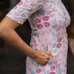 Bloomin Pink Viscose Printed Kurta