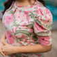 Beige Into the Blossom Printed Viscose Kurta