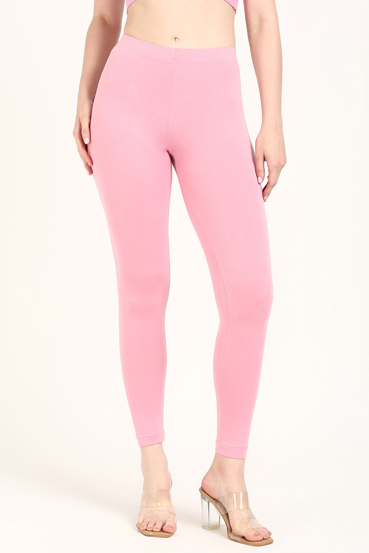 Pink ankle