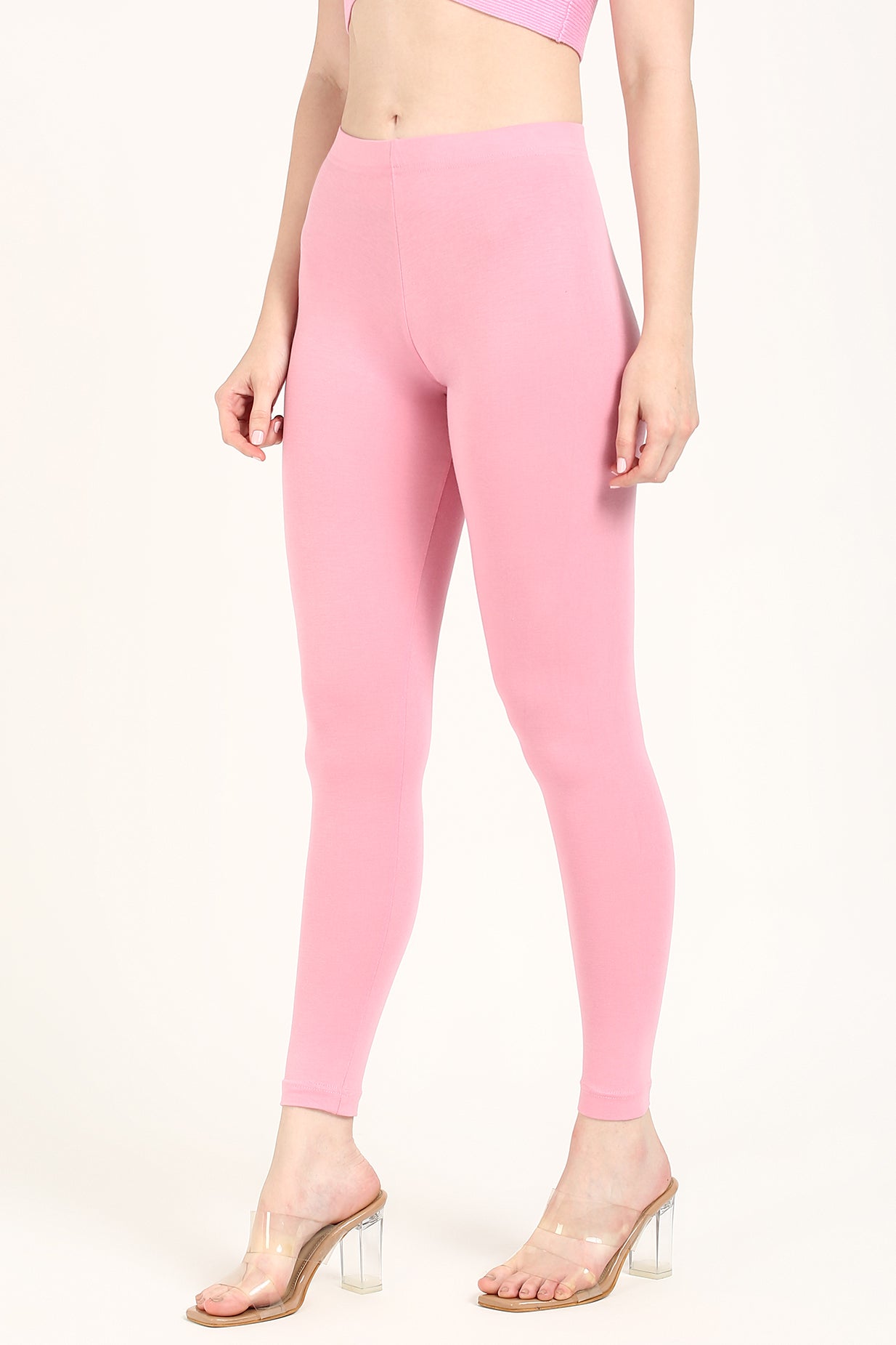 Pink ankle