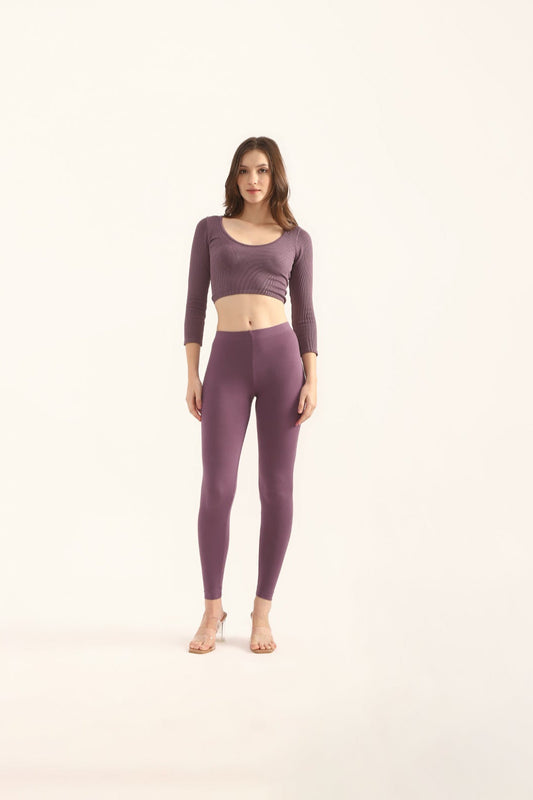 Purple ankle