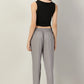 Gray Straight Pant