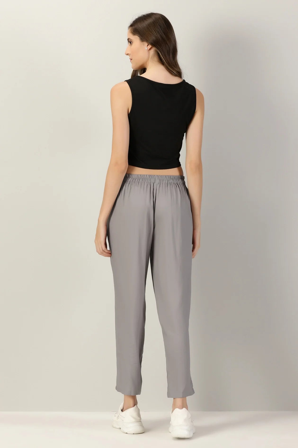 Gray Straight Pant