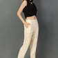 Cream Straight Pant