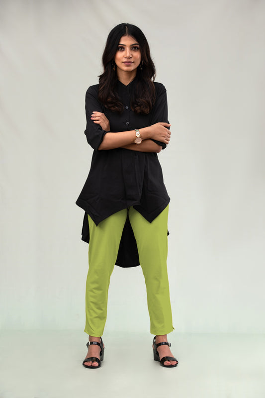 Lime Green Kurti Pant