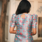 Blue Sapphire Silk Slub Kurta