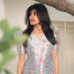 Blue Sapphire Silk Slub Kurta
