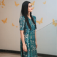 Green Dense Canopy Silk Slub Kurta