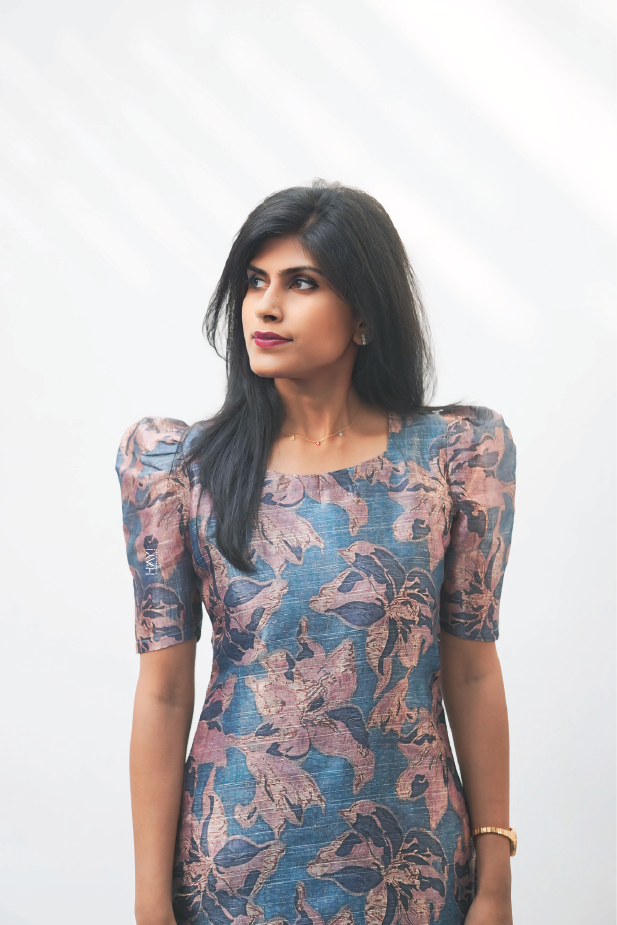 Soft Blue Whirlwind Romance Silk Slub Kurta