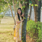 Golden Yellow SunKissed Silk Slub Kurta